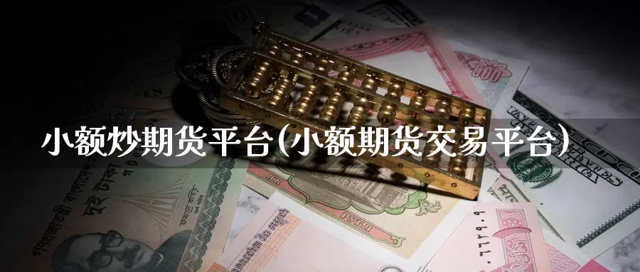 小额炒期货平台(小额期货交易平台)