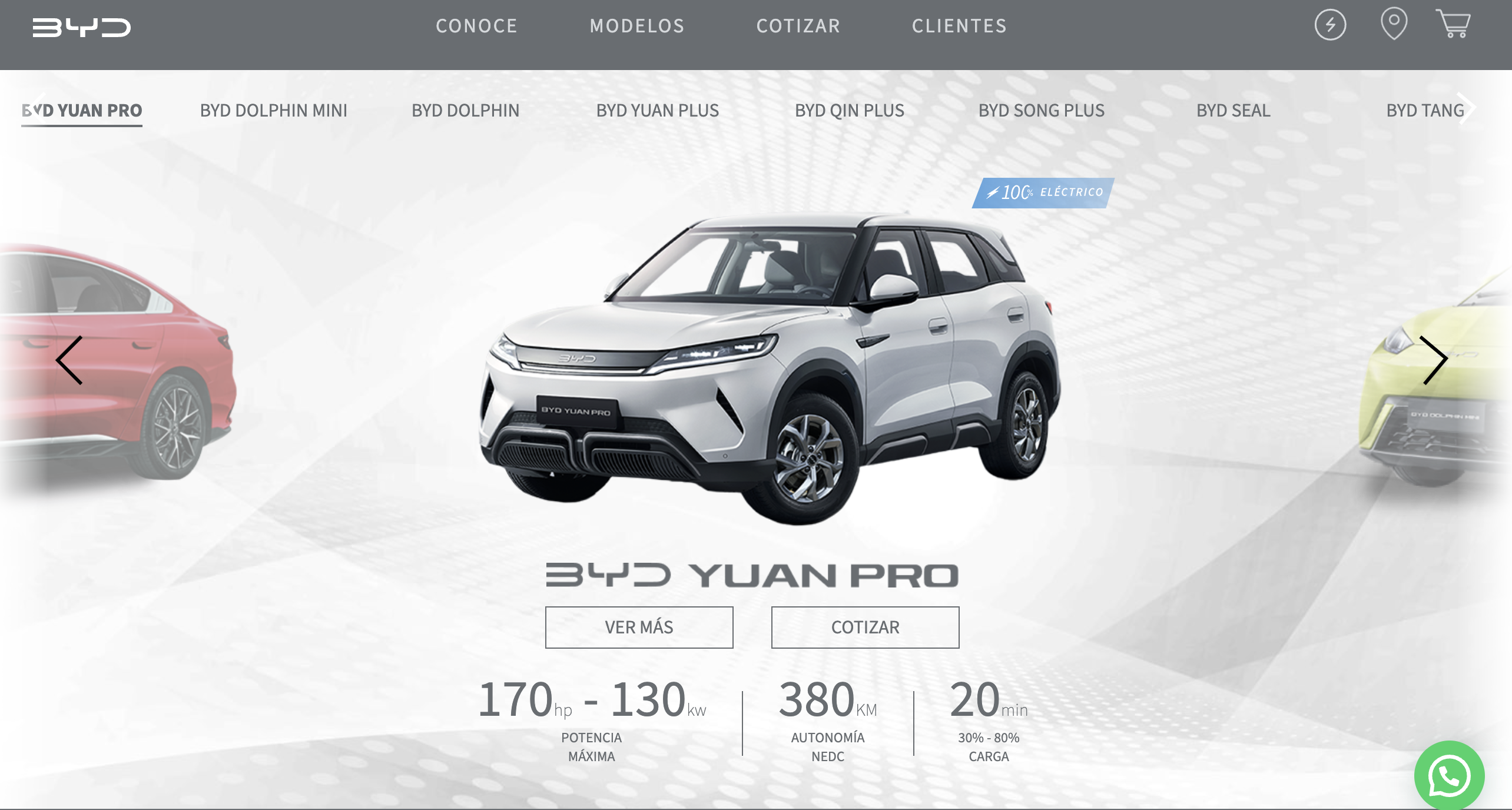 比亚迪元 UP 海外版 BYD YUAN PRO 在智利正式上市，售价约合人民币 19 万-21.3 万元插图15