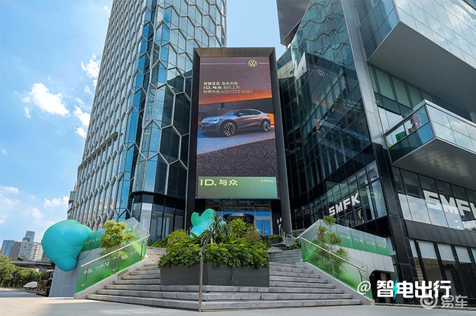 金标大众三里屯城市快闪，纯电 SUV 玩出新花样插图5
