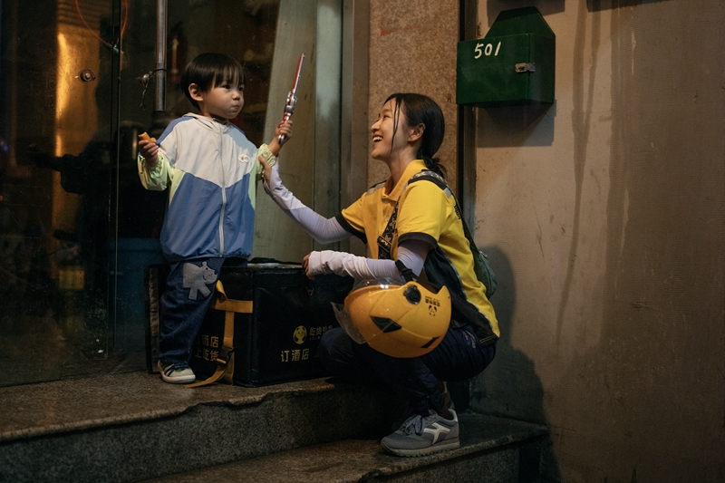 女性外卖骑手