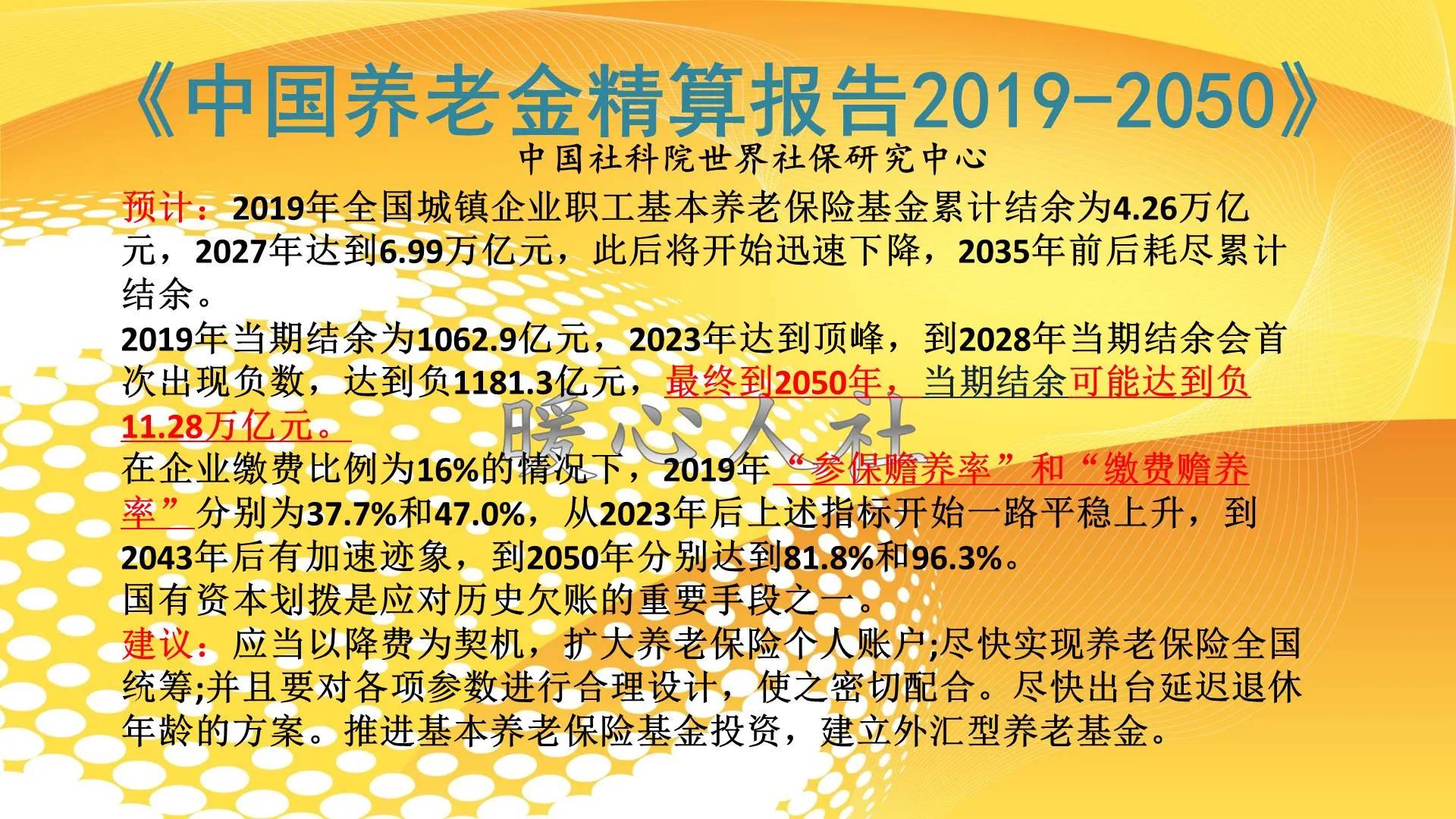 2035年养老金耗尽真相揭秘：养老保险基金累计结余分析插图1