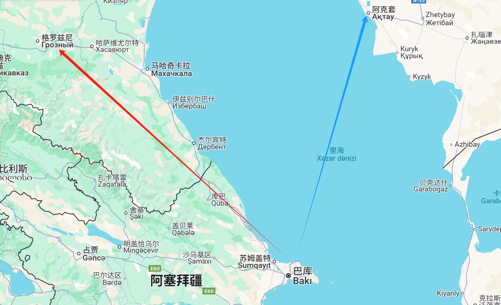阿塞拜疆航空Embraer 190飞机在哈萨克斯坦紧急着陆解体，37名乘客国籍分布曝光插图1