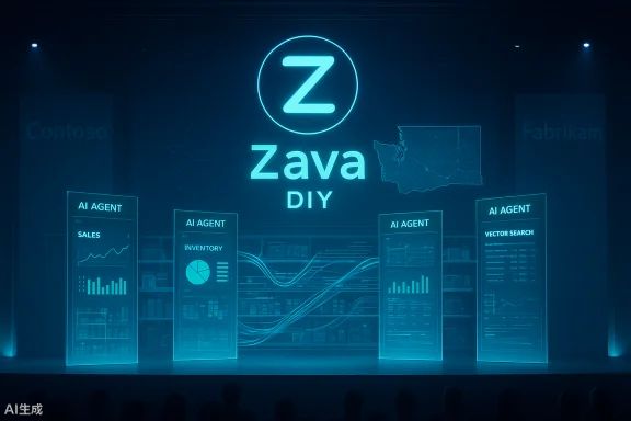 Ignite 2025 大会：微软推全新虚拟演示品牌 Zava，Contoso 和 Fabrikam 即将谢幕插图1