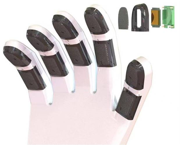 机器人电子皮肤太娇贵？首款耐洗免标触觉手套破解量产难题插图1