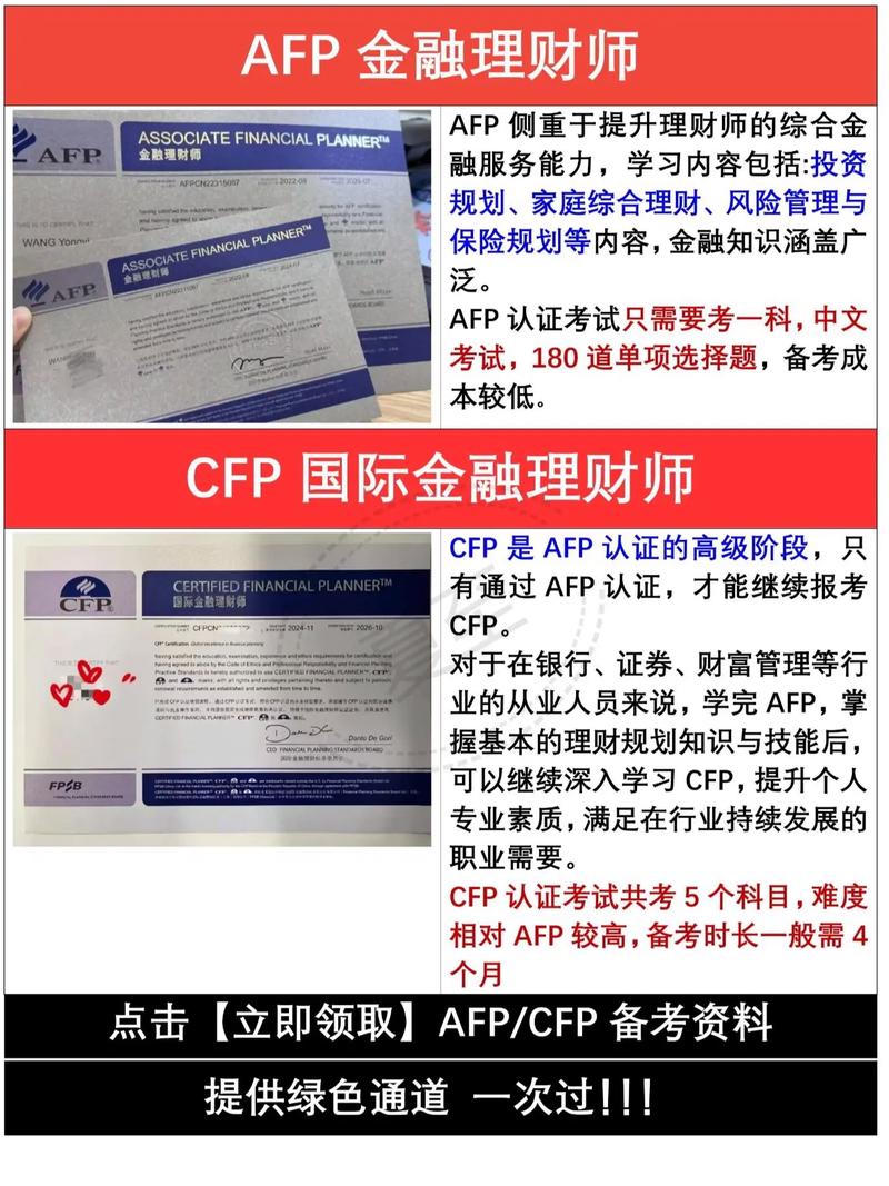 afp金融理财师不认证