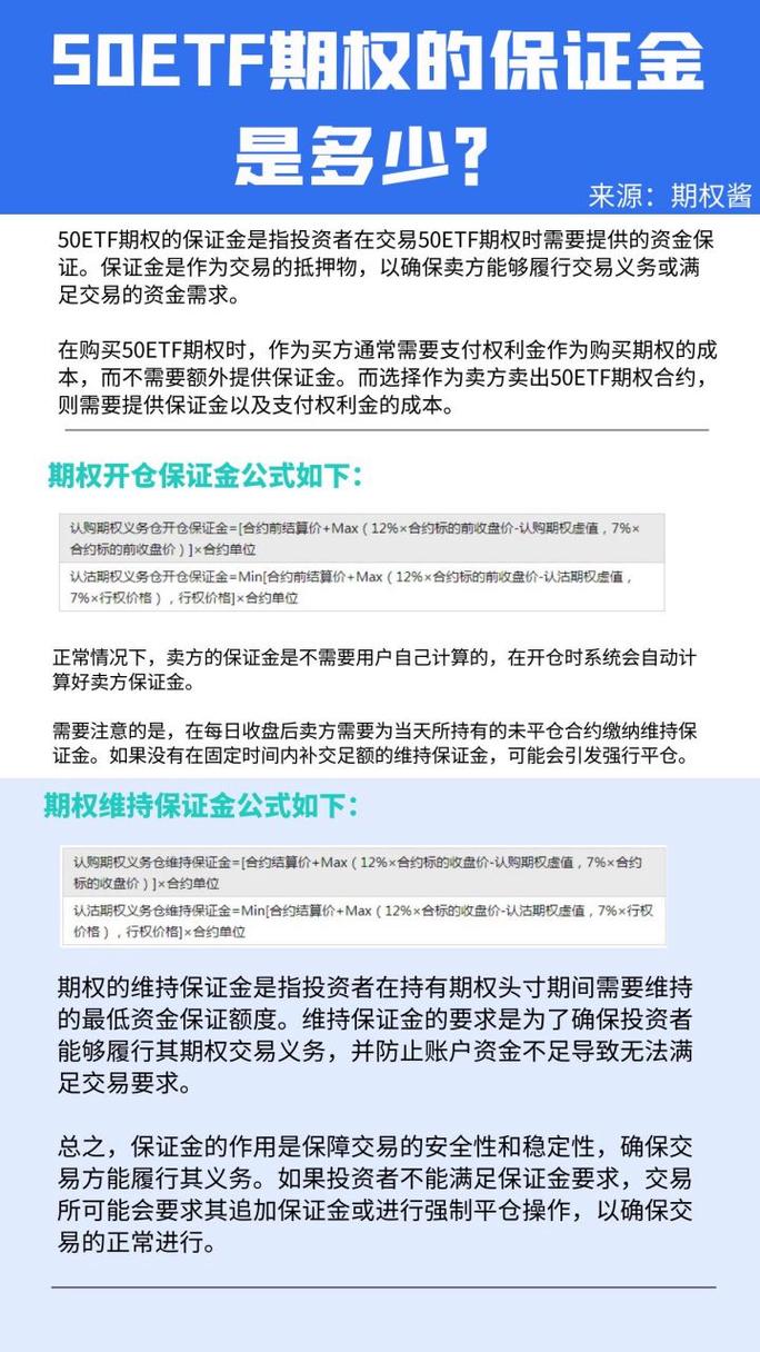股票期权保证金计算公式