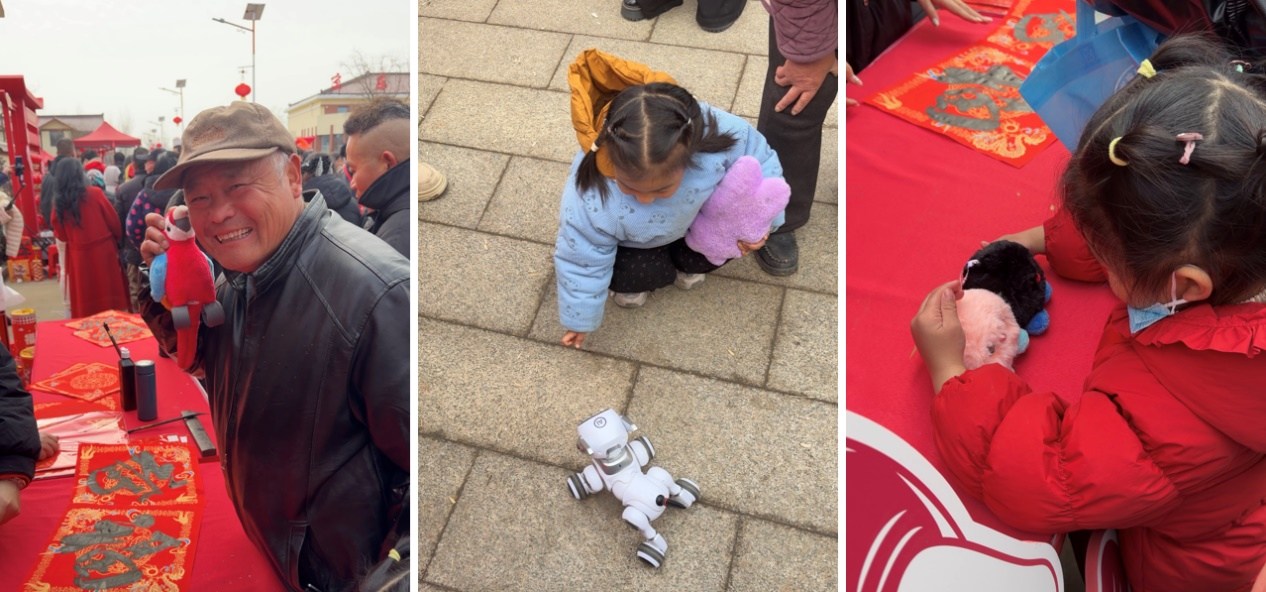 刘强东给宿迁老乡送年货，AI手机成老人最爱，玩具受孩子追捧插图2