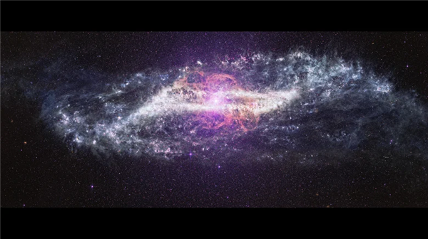 NASA放出半人马座A星系最清晰照片：呈现恒星诞生消亡画面